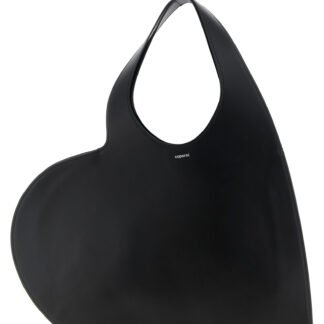 Black Cowhide Shoulder Bag