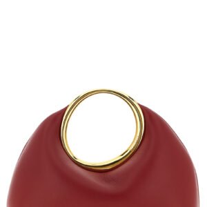 Multicolor Lamb Leather Handbag
