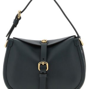 Bicolor Calfskin Crossbody Bag