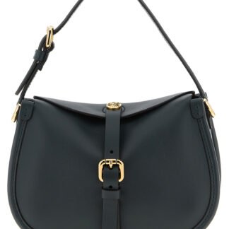 Bicolor Calfskin Crossbody Bag