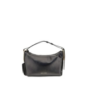 Black Calf Leather Bos Taurus Shoulder Bag