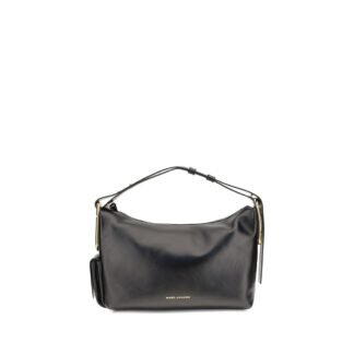 Black Calf Leather Bos Taurus Shoulder Bag