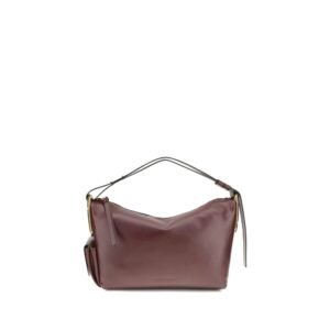 Bordeaux Calf Leather Bos Taurus Shoulder Bag