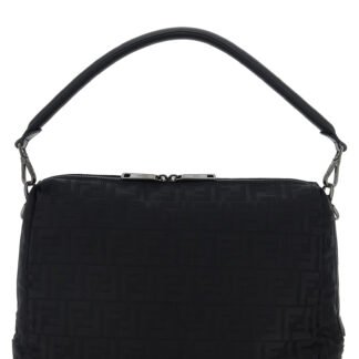 Black Polyamide Shoulder Bag