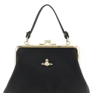 Black Cowhide Handbag
