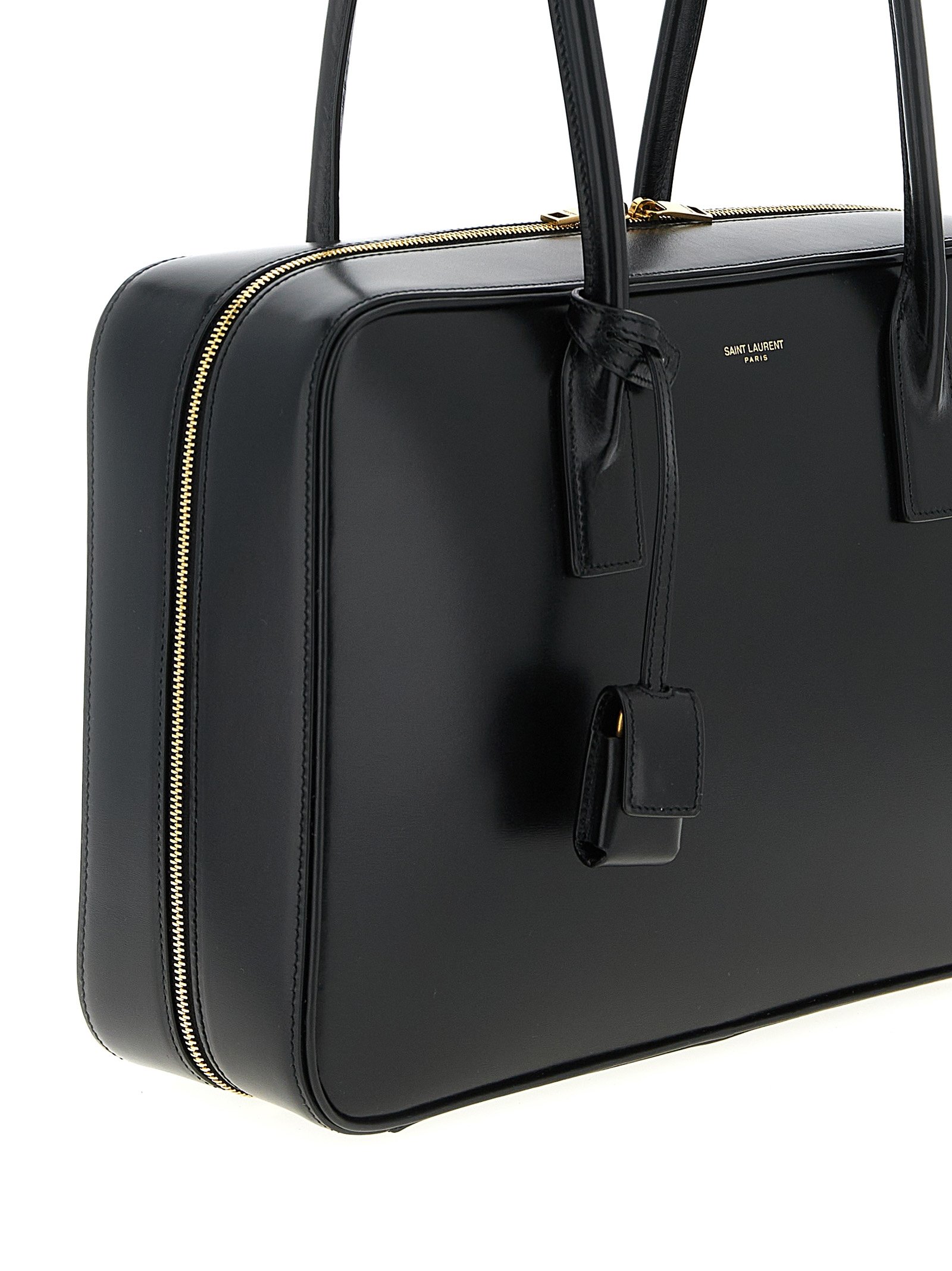 Black Calfskin Shoulder Bag - Image 3