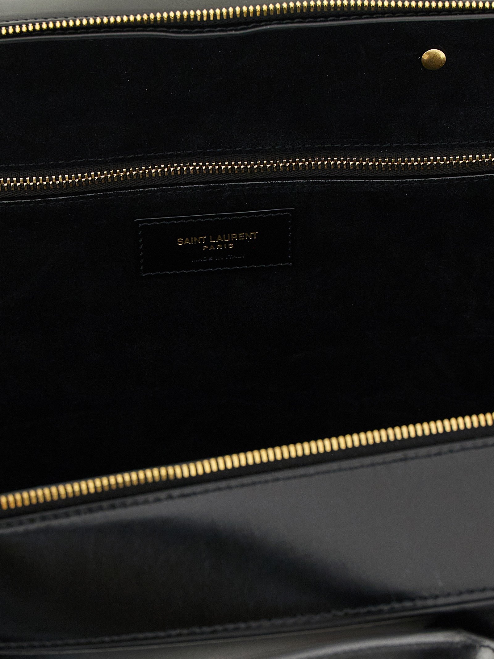 Black Calfskin Shoulder Bag - Image 4