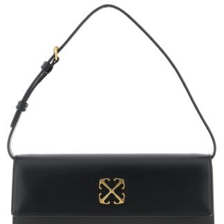 Black Polyester Shoulder Bag