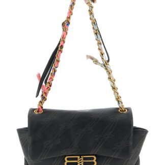 Black Leather Shoulder Bag