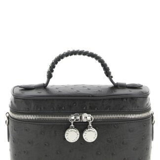Black Polyester Crossbody Bag