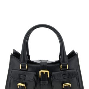 Black Calfskin Handbag