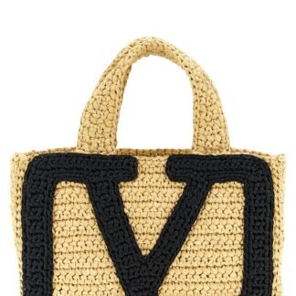Black Viscose Tote Bag