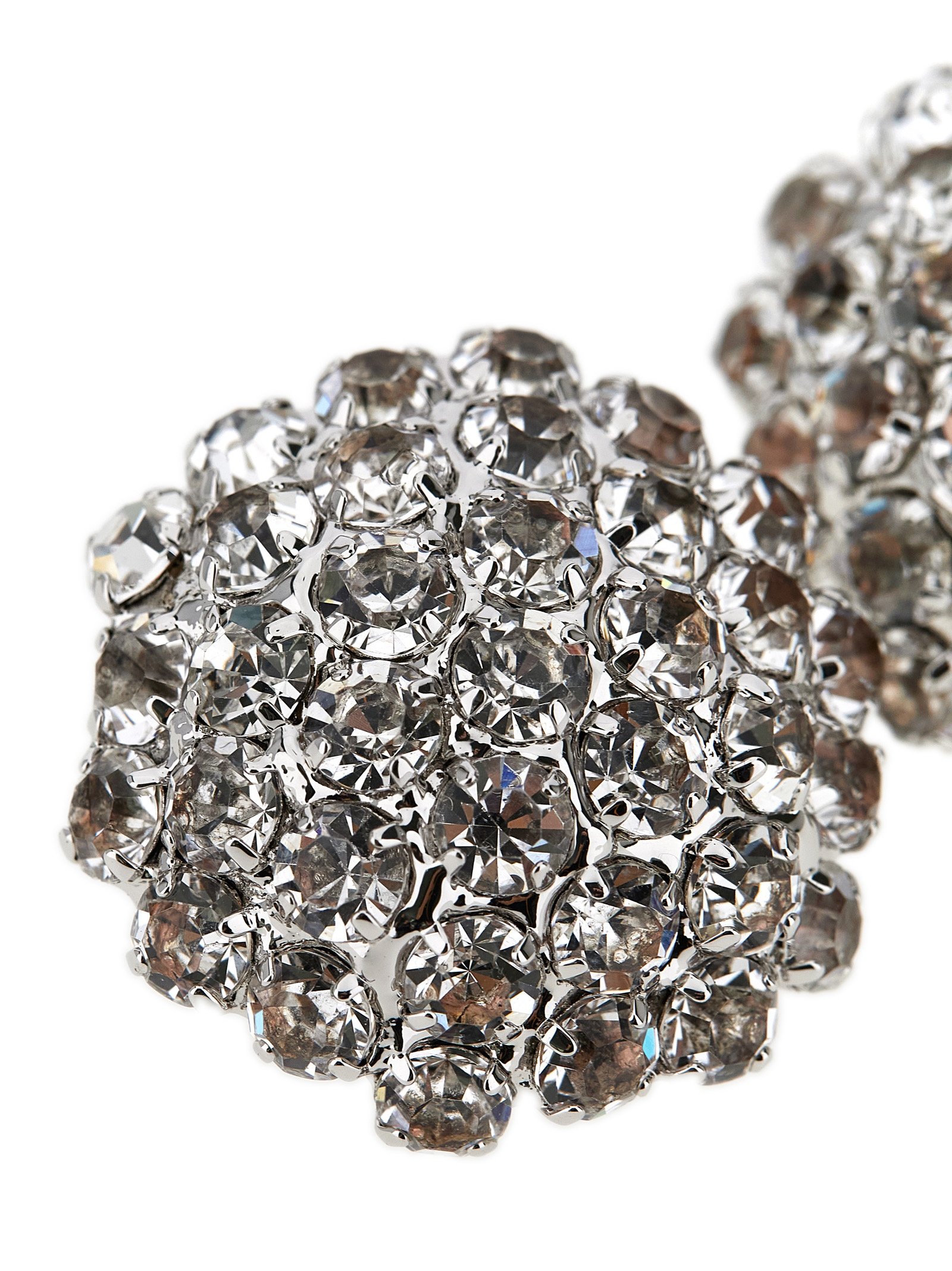 Silver Brass Earrings - Image 2