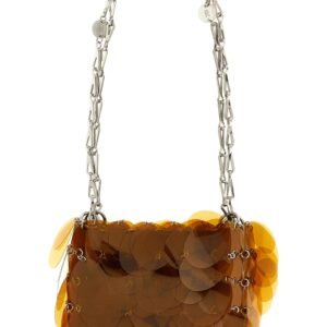 Orange Polyester Shoulder Bag