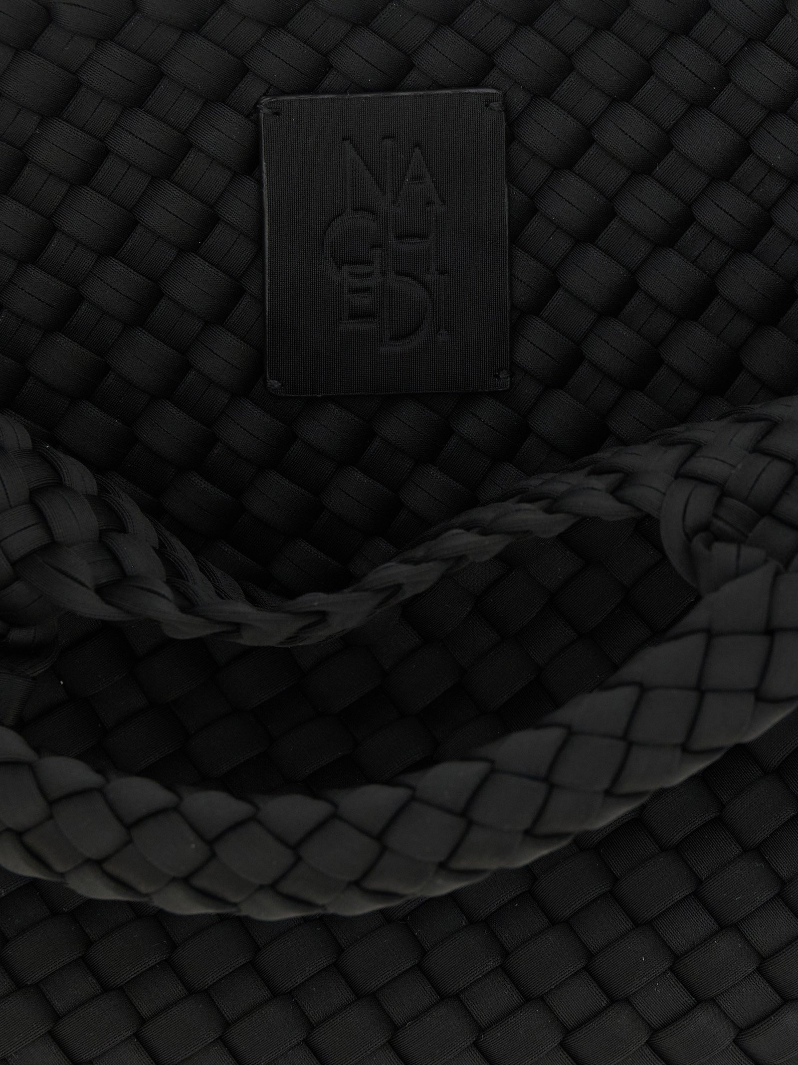 Black Neoprene Tote Bag - Image 4
