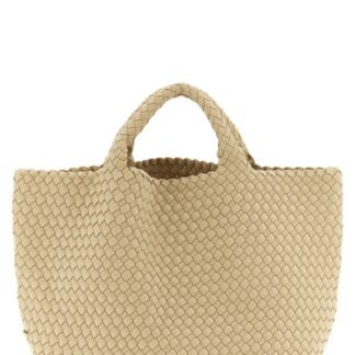 Beige Neoprene Tote Bag