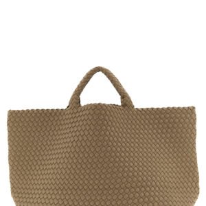 Beige Neoprene Tote Bag