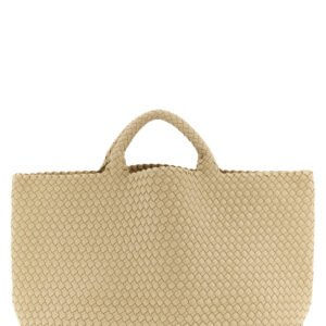 Beige Neoprene Tote Bag