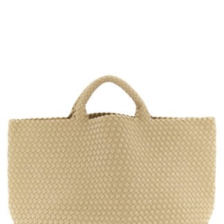 Beige Neoprene Tote Bag