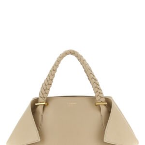 Gray Calfskin Handbag
