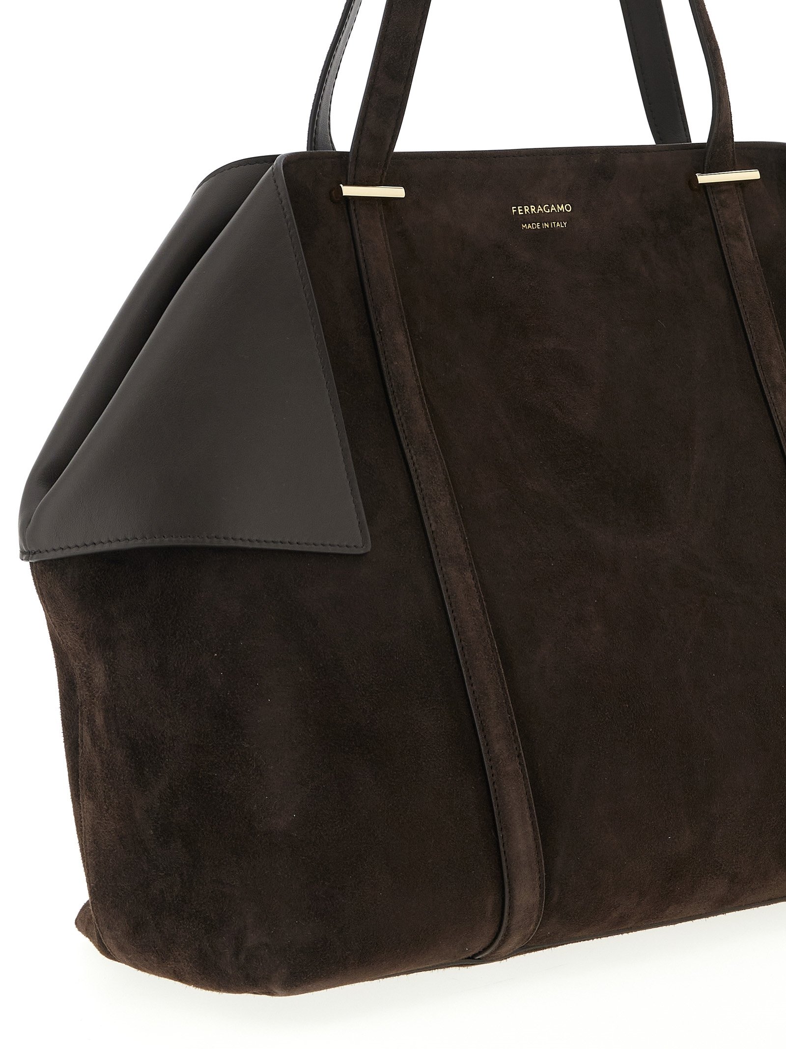 Brown Goatskin Shoulder Bag - Image 3