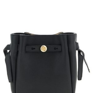 Black Cowhide Crossbody Bag