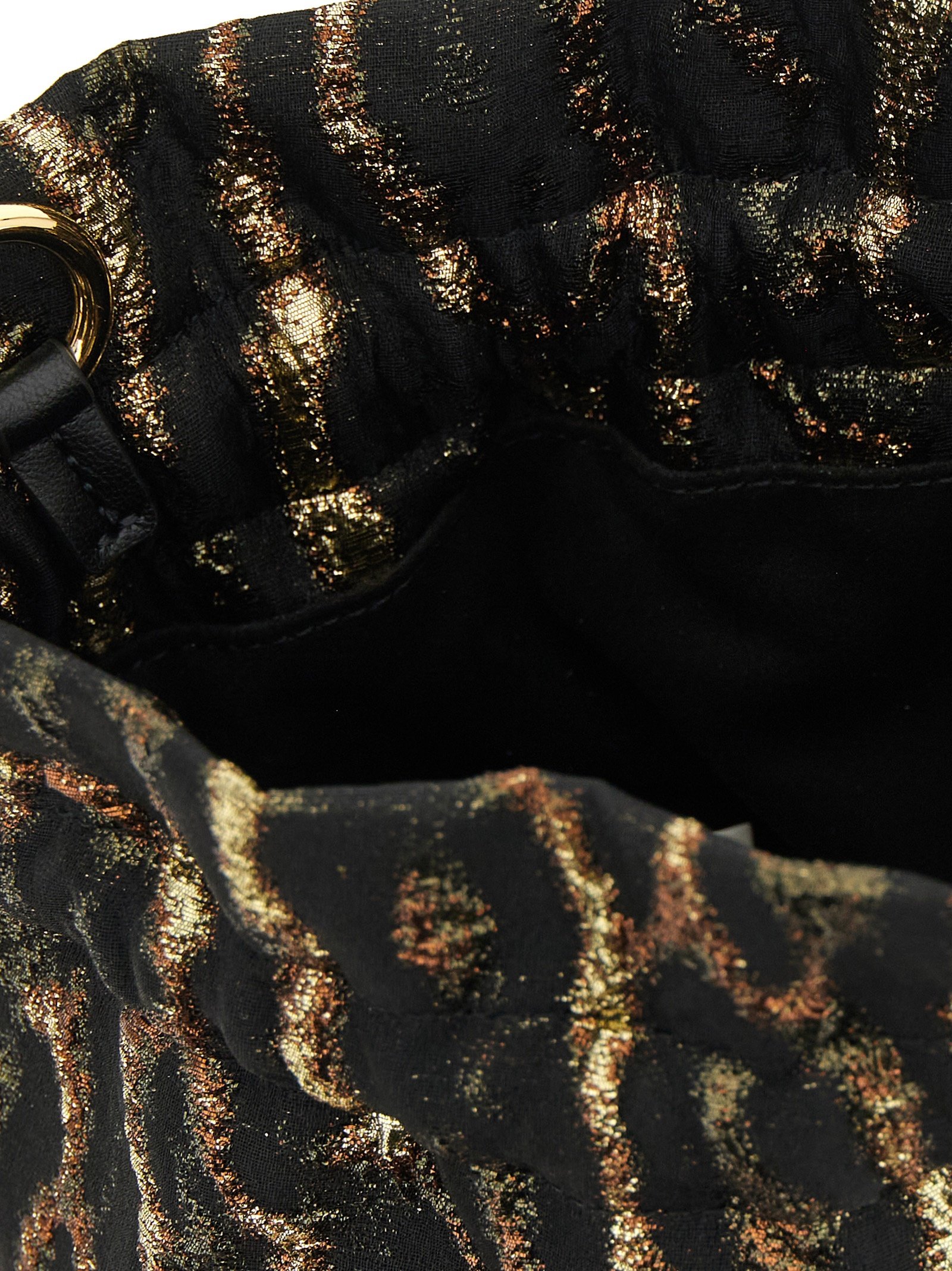 Brown Polyester Clutch Bag - Image 4