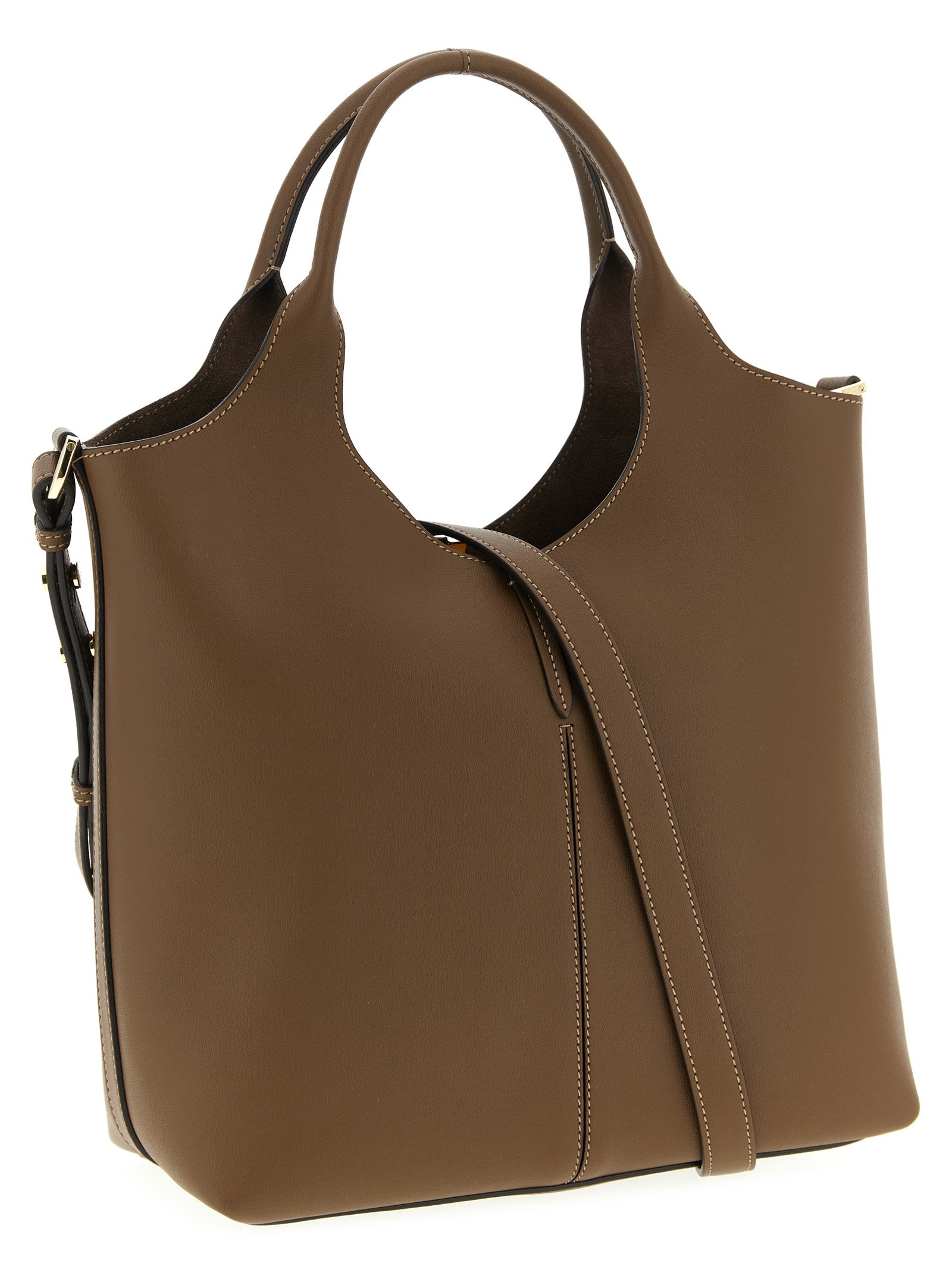 Brown Calfskin Handbag - Image 2