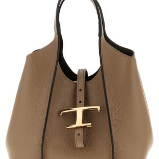 Beige Calfskin Handbag