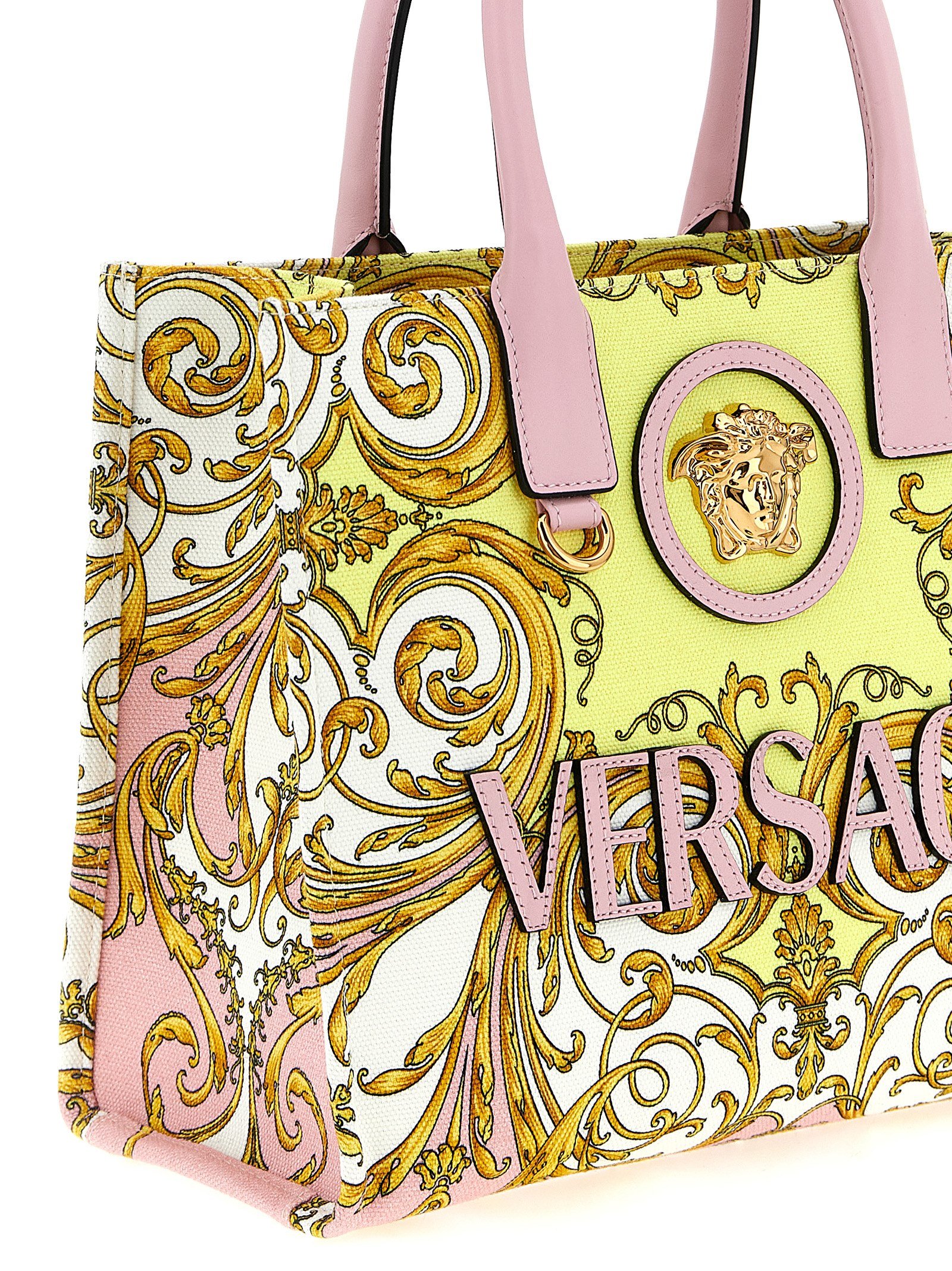 Multicolor Cotton Tote Bag - Image 3