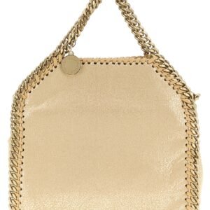 Gold Polyester Handbag