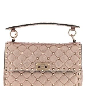 Multicolor Lamb Leather Shoulder Bag