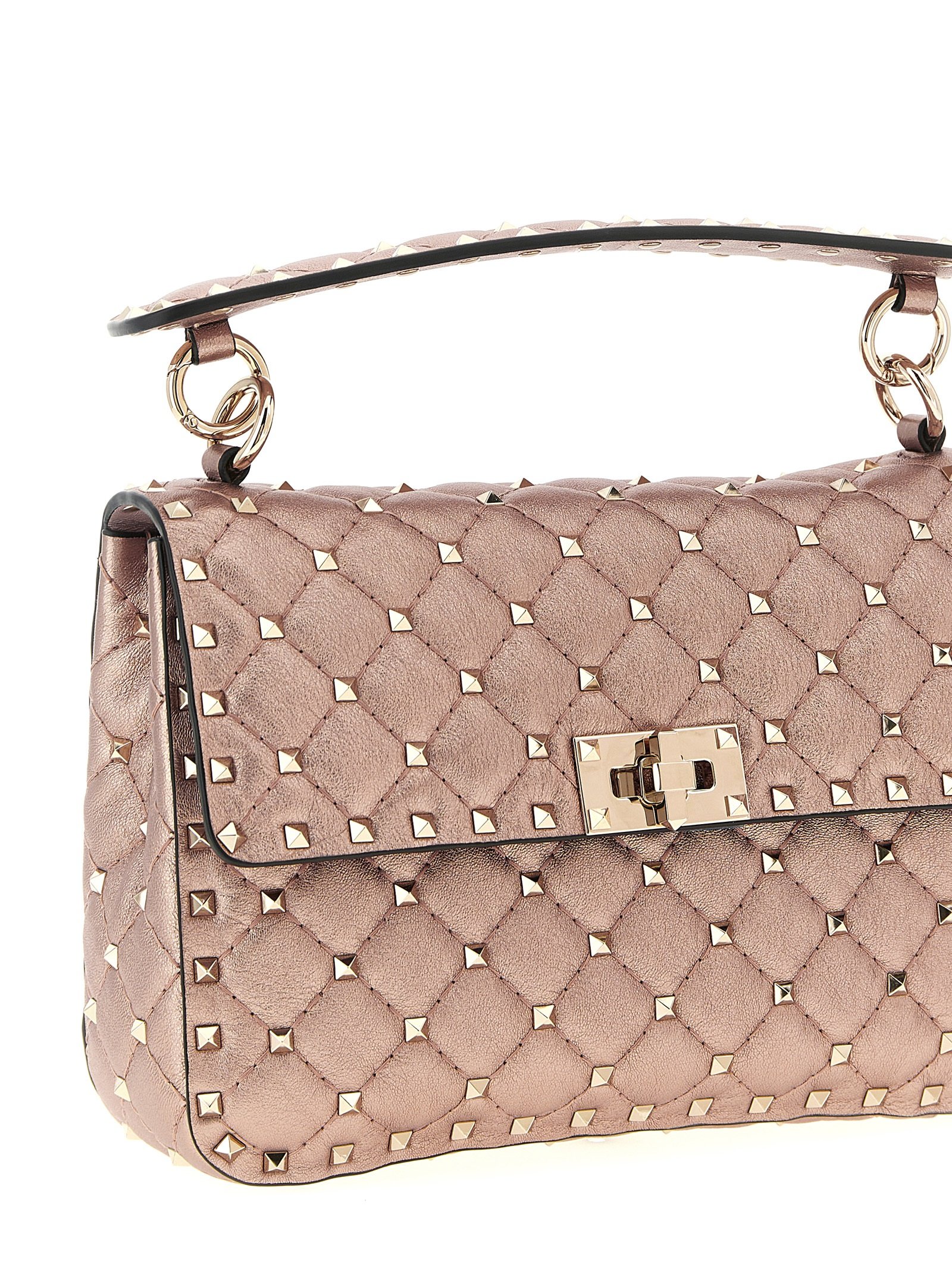Multicolor Lamb Leather Shoulder Bag - Image 3