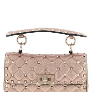 Multicolor Lamb Leather Shoulder Bag