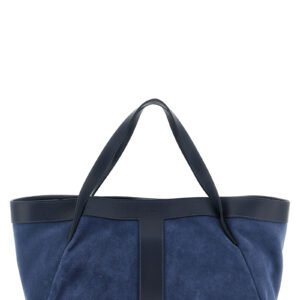 Blue Polyethylene Shoulder Bag