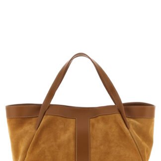 Brown Polyethylene Shoulder Bag