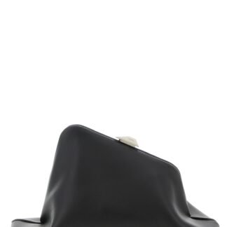Black Calfskin Clutch Bag