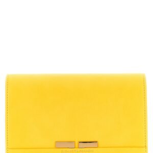 Bicolor Polyester Crossbody Bag
