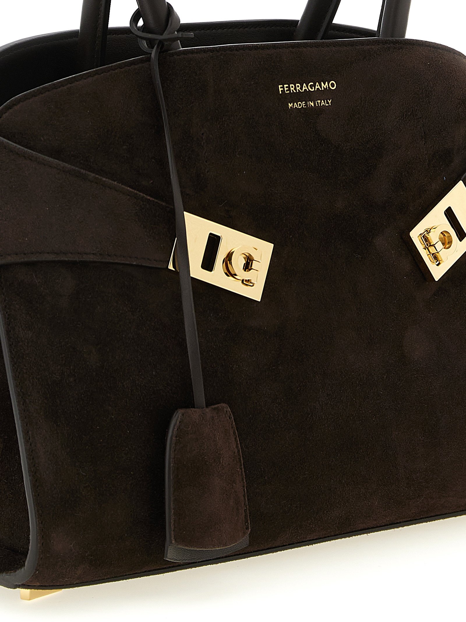 Brown Goatskin Handbag - Image 3