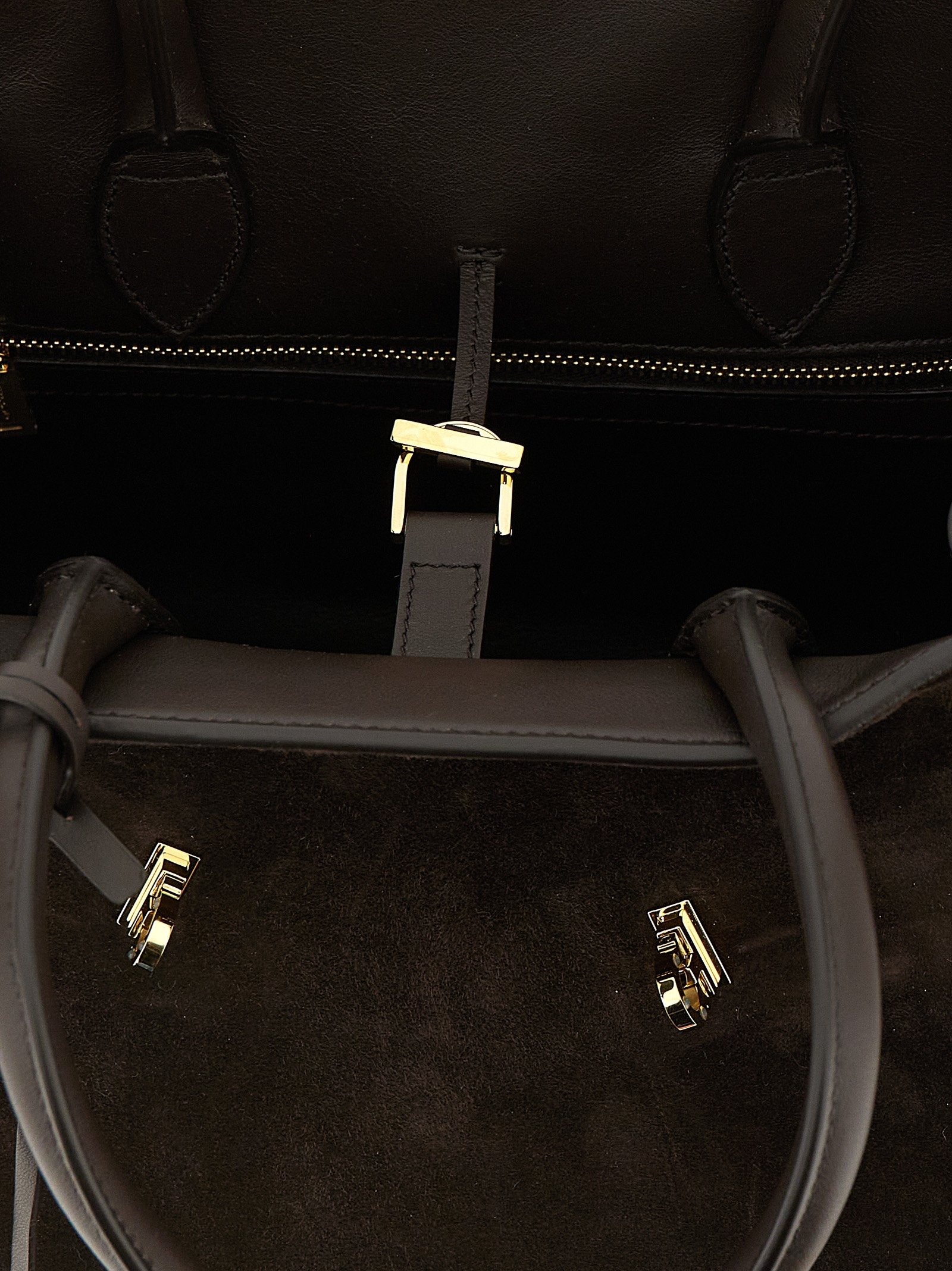 Brown Goatskin Handbag - Image 4