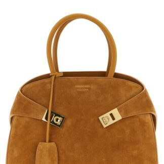 Beige Goatskin Handbag