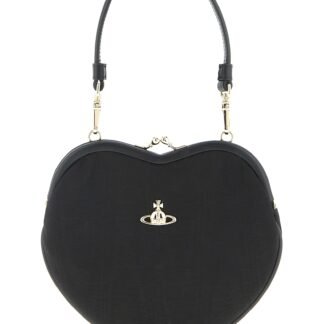 Black Viscose Handbag