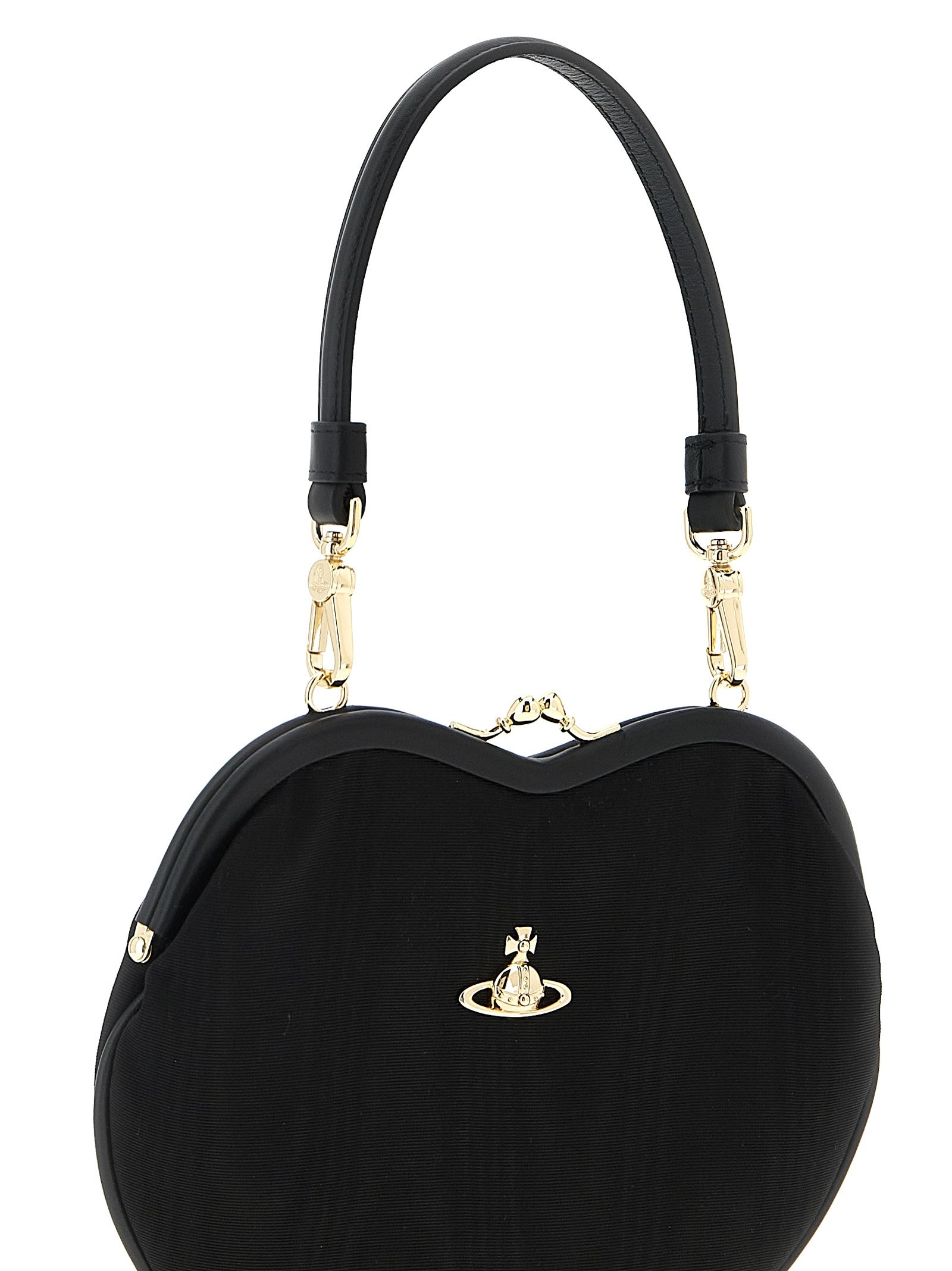 Black Viscose Handbag - Image 3