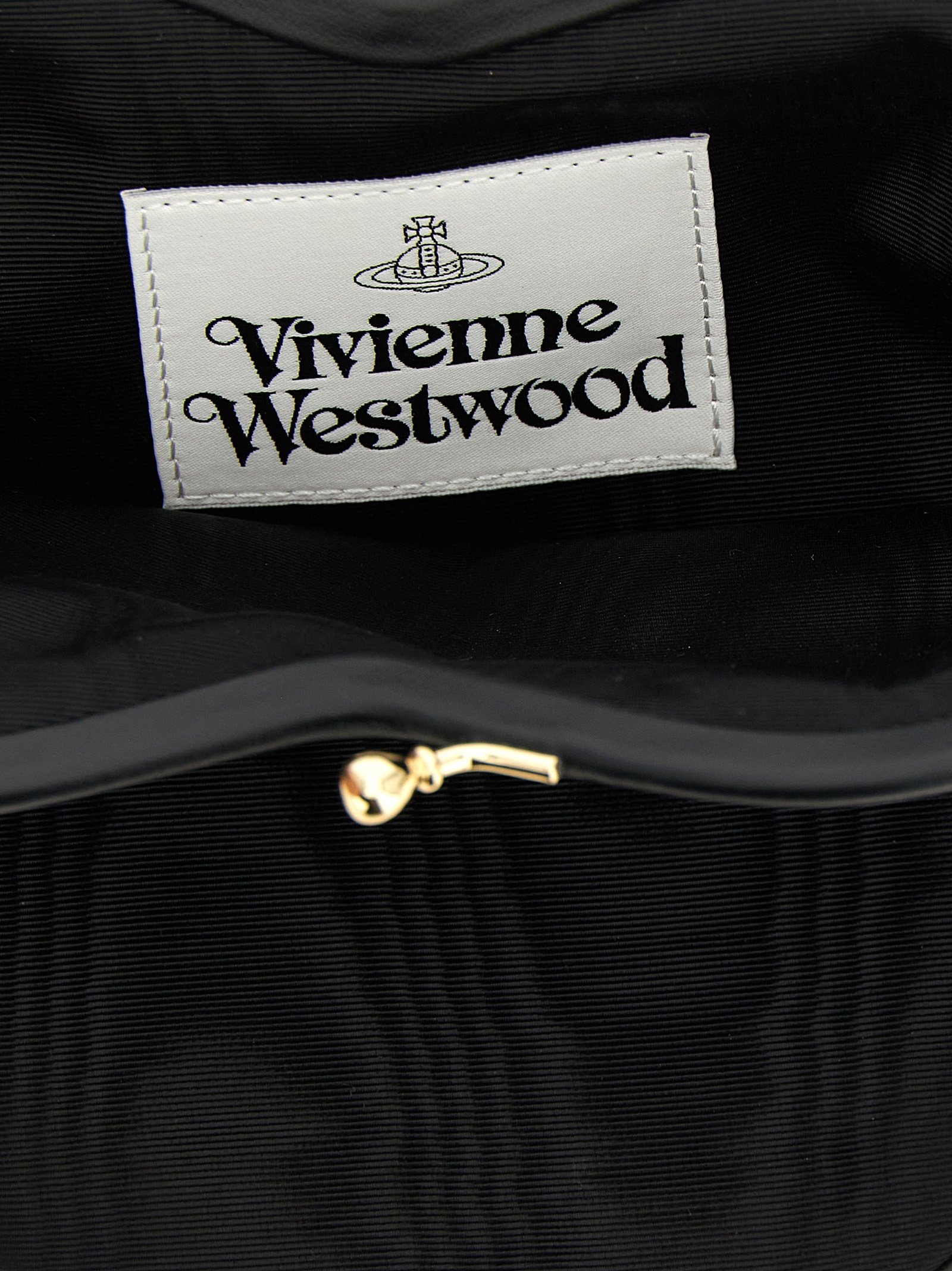 Black Viscose Handbag - Image 4