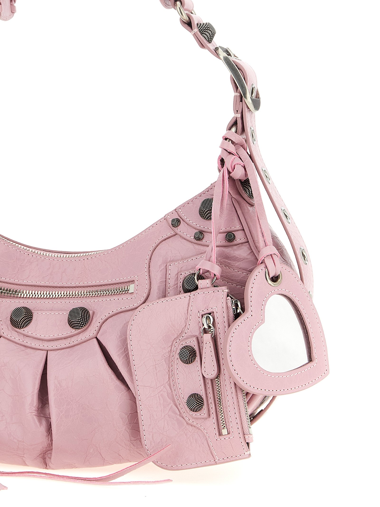 Multicolor Lamb Leather Shoulder Bag - Image 3