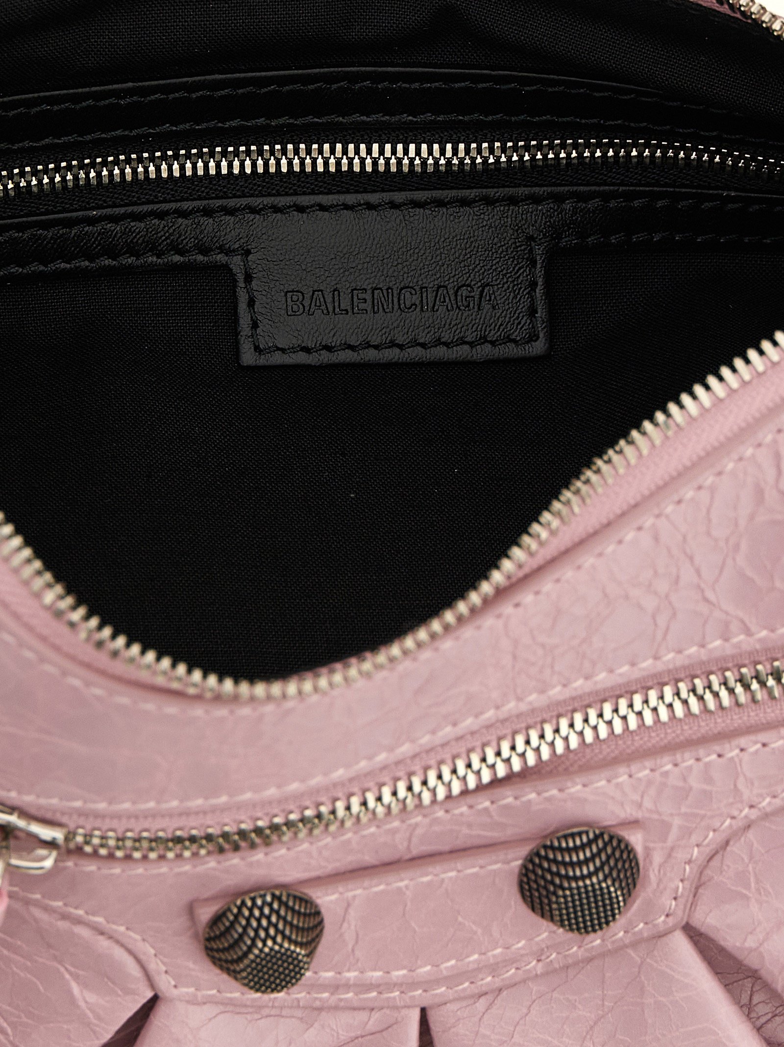 Multicolor Lamb Leather Shoulder Bag - Image 4