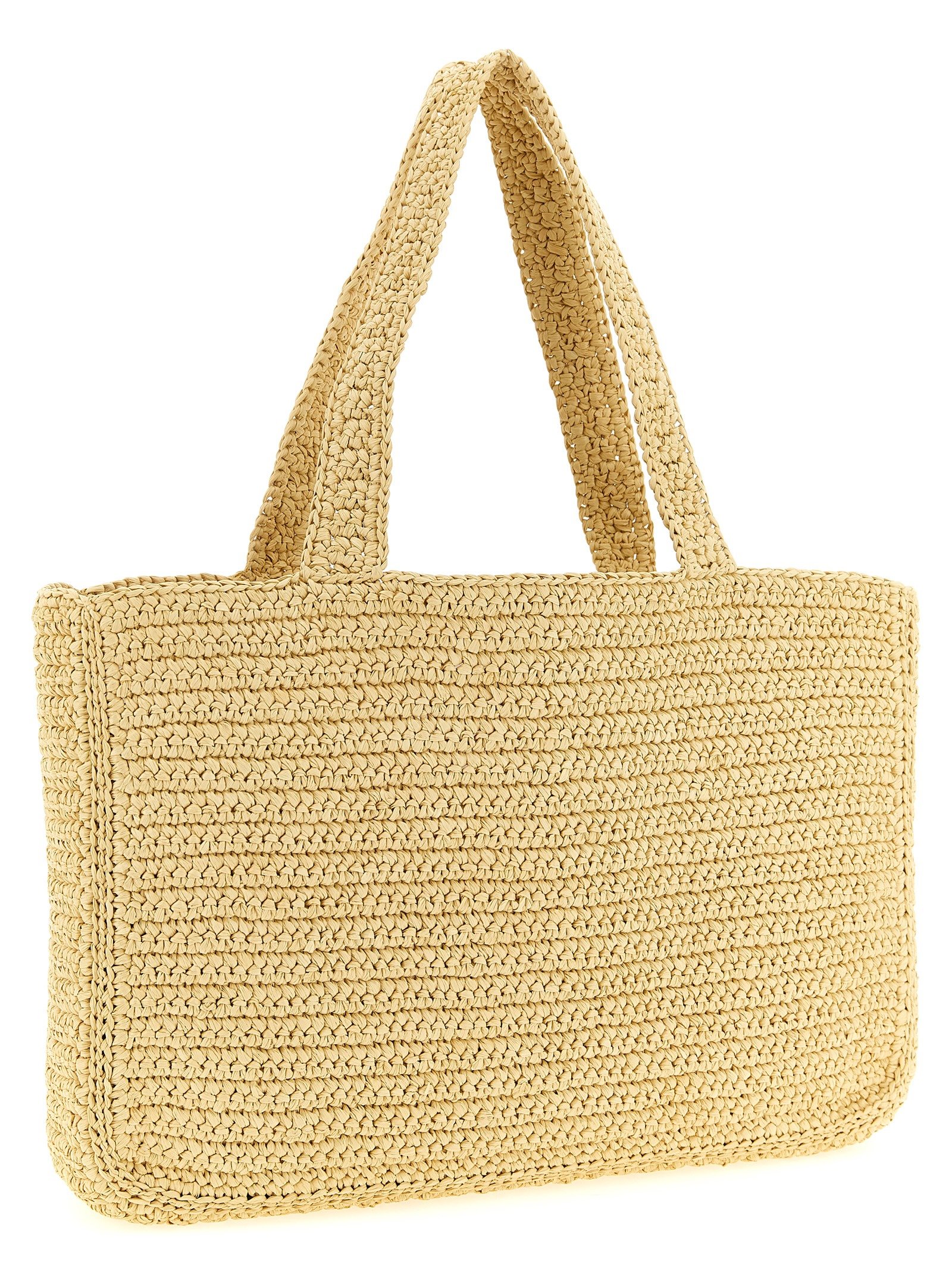 White Viscose Tote Bag - Image 2