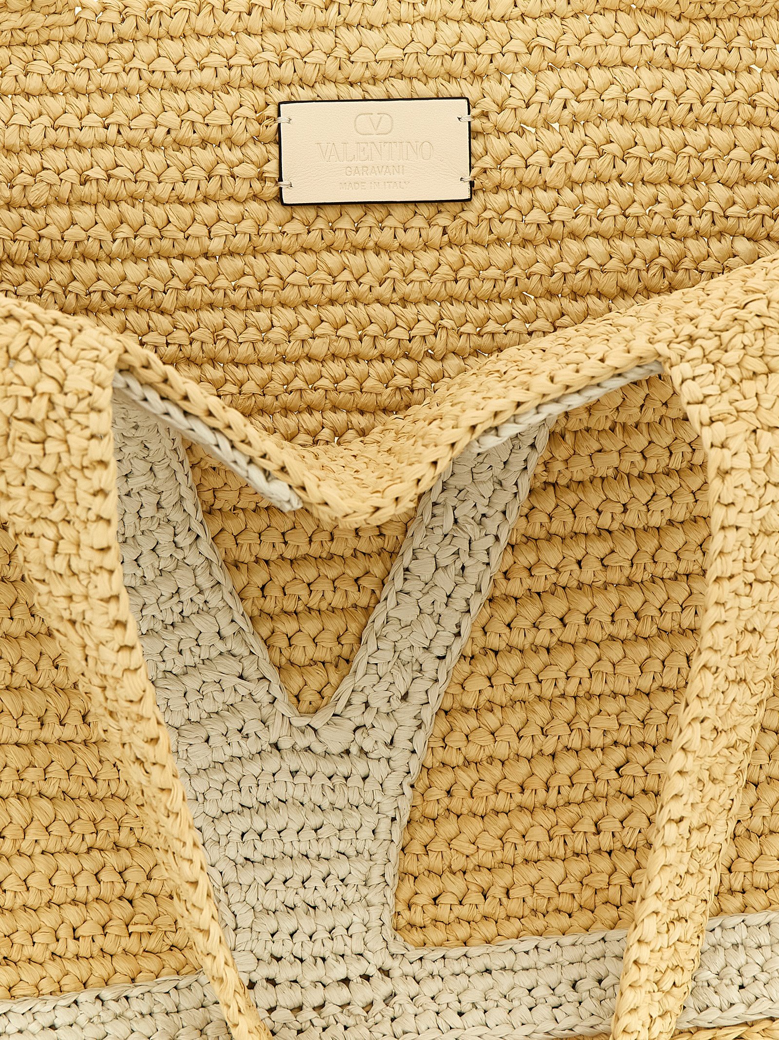 White Viscose Tote Bag - Image 4