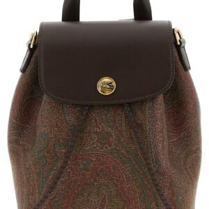 Multicolor Cotton Backpack