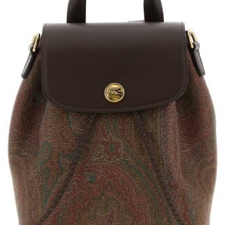 Multicolor Cotton Backpack